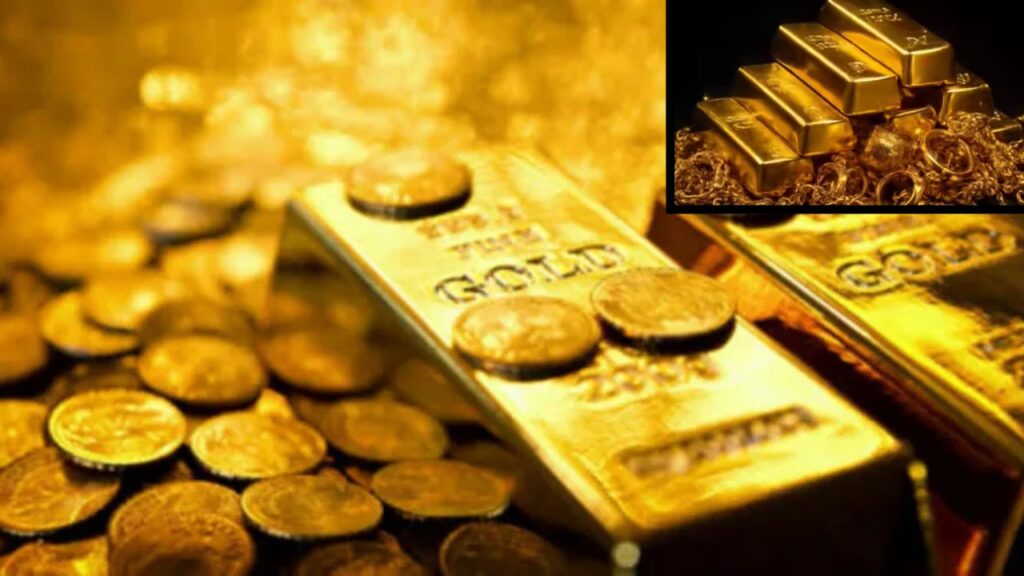 Gold prices on rise