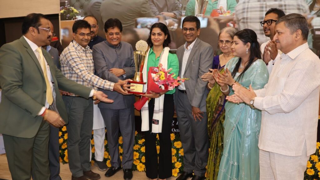 Pistol shooter Manu Bhaker