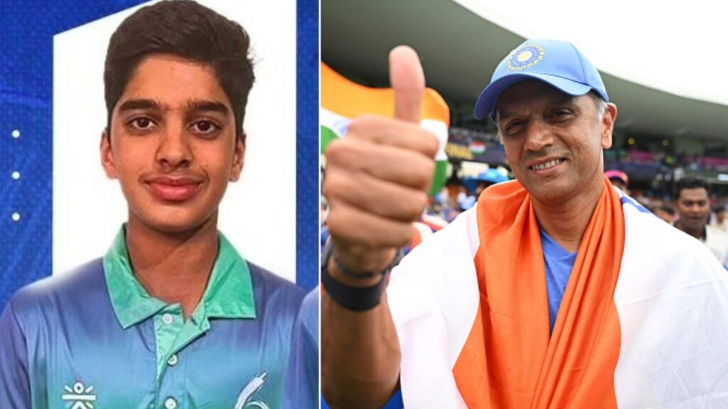 Rahul Dravid's Son Anvay Dravid Wins KSCA Award for Second Year in a Row