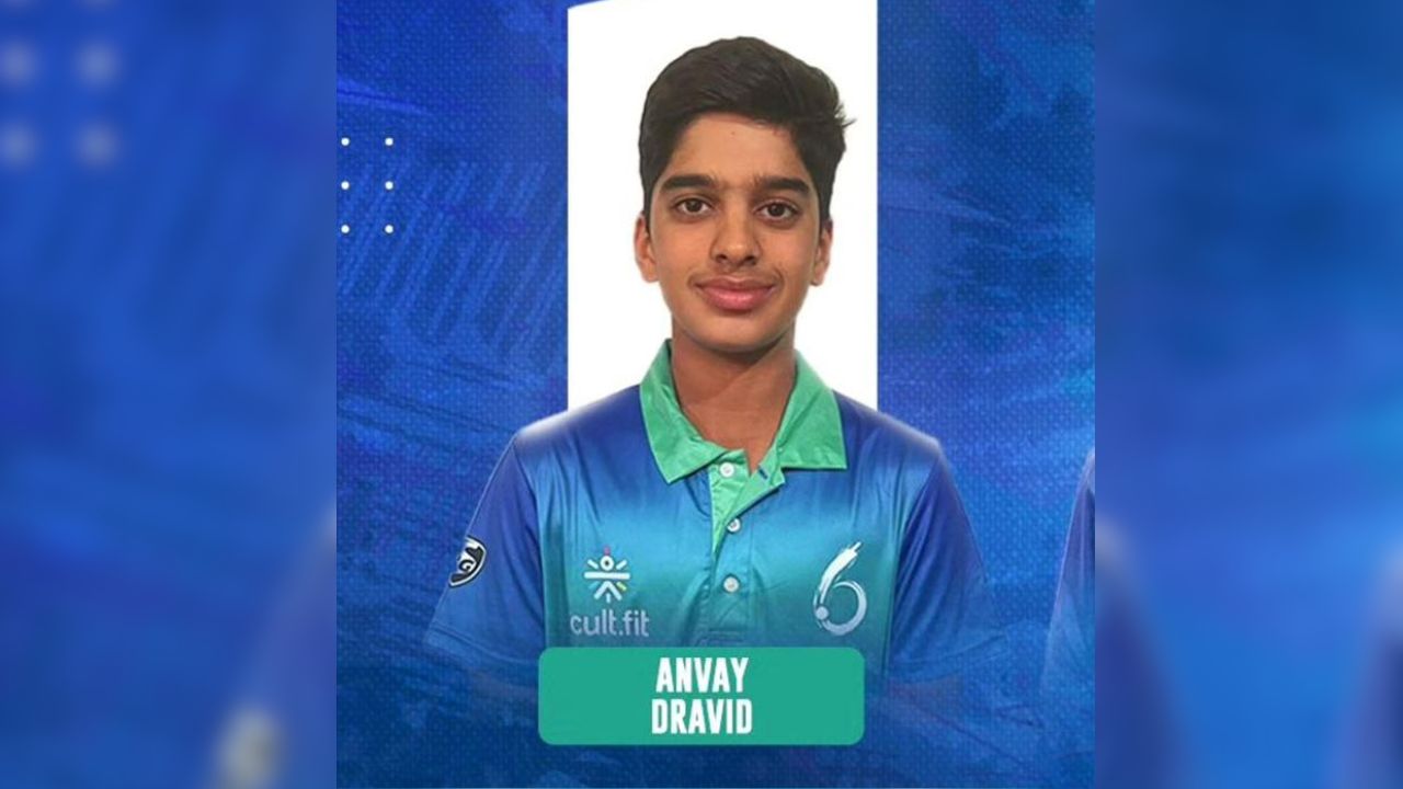 Rahul Dravid's Son Anvay Dravid Wins KSCA Award for Second Year in a Row