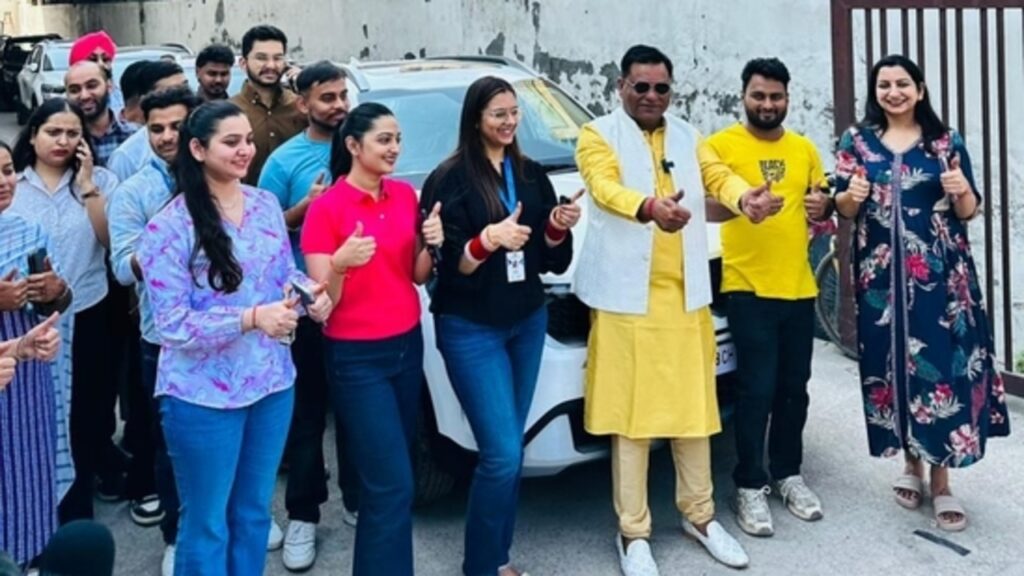 51 brand-new cars were gifted.
