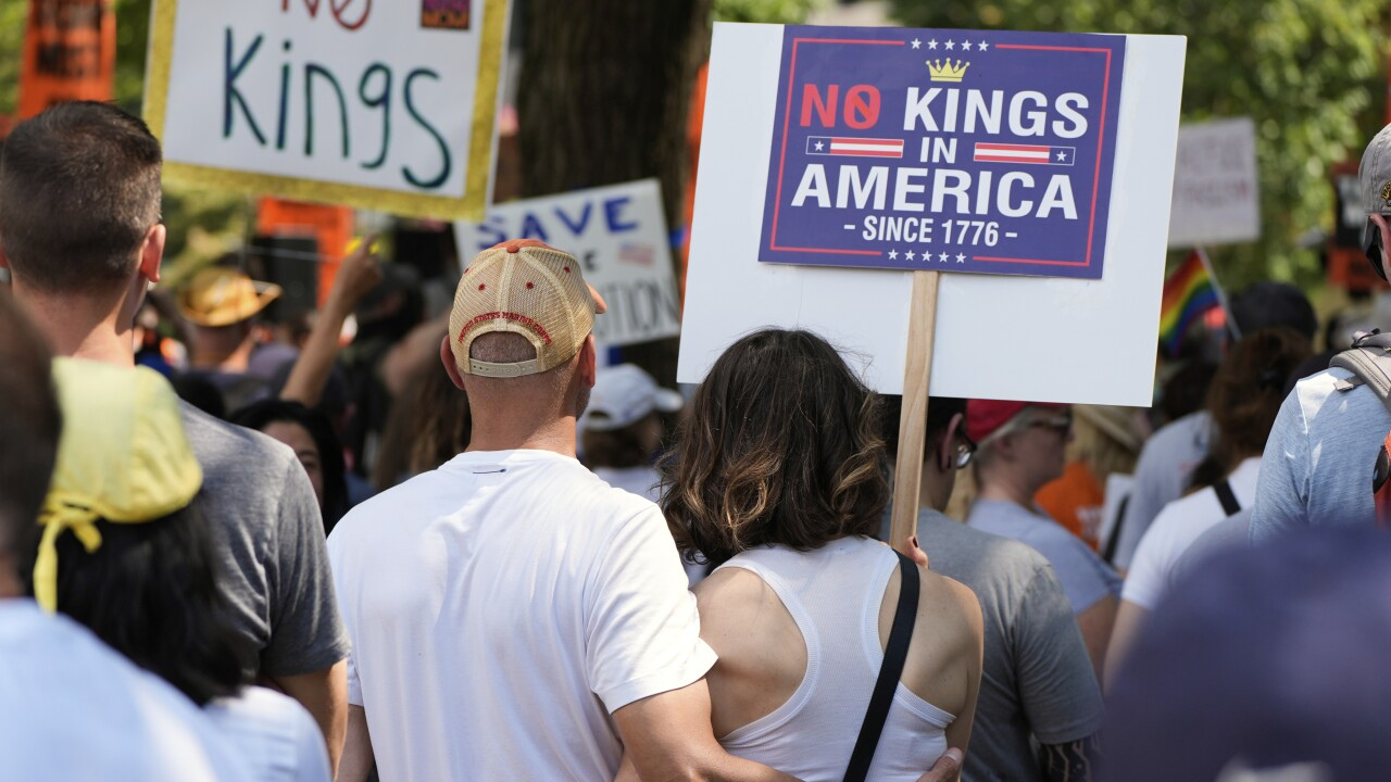 no kings protest
