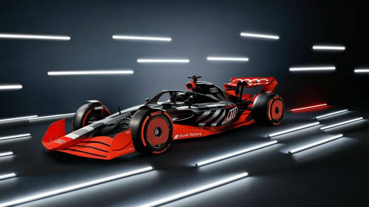 Audi’s F1 Debut: Black and white mystery car revealed soon