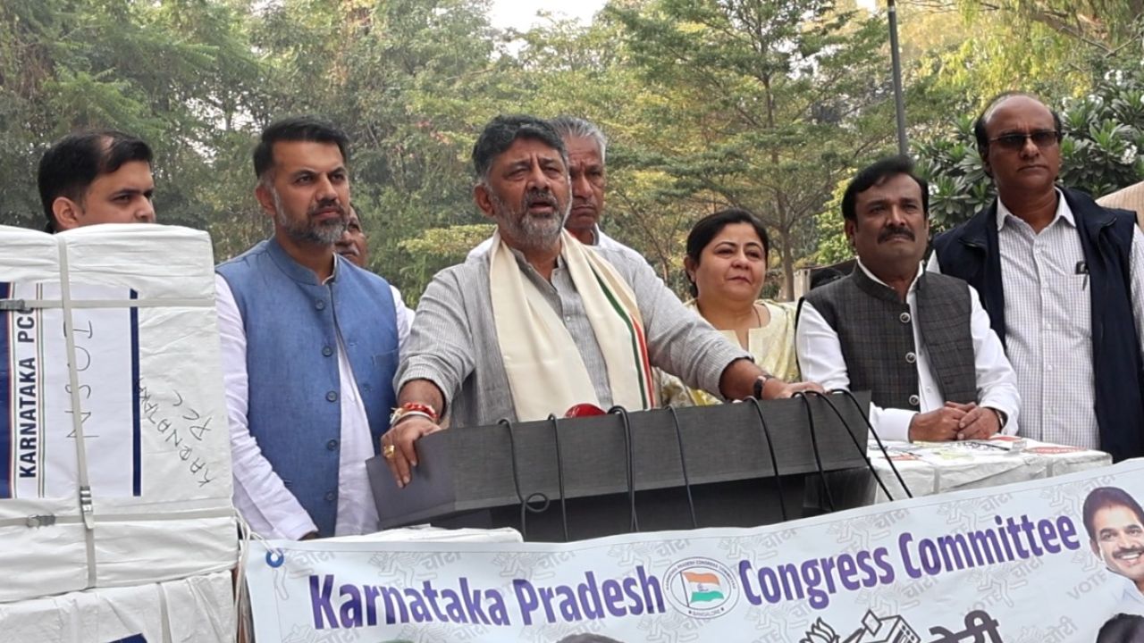 DK Shivakumar alleges nationwide vote theft; Says Congress fighting to save democracy