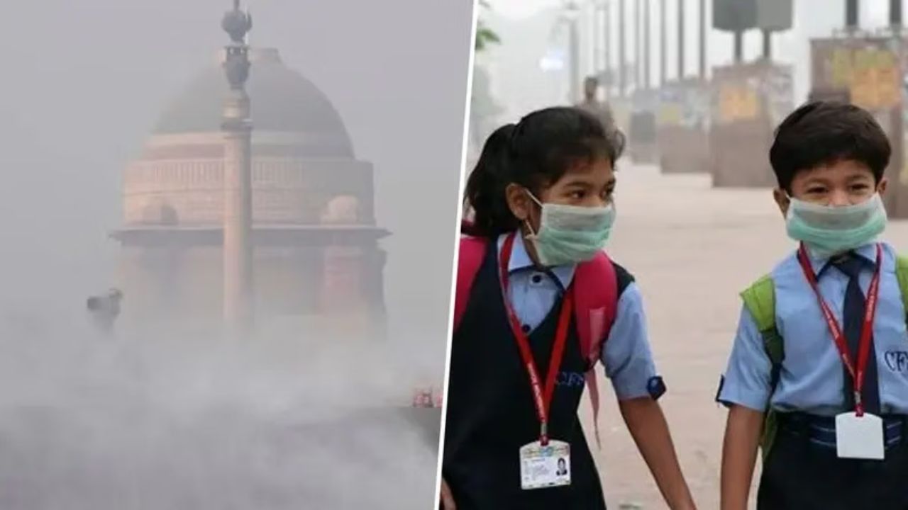 Delhi Pollution Crisis: Schools up to class 5 shift to hybrid mode as GRAP-3 enforced