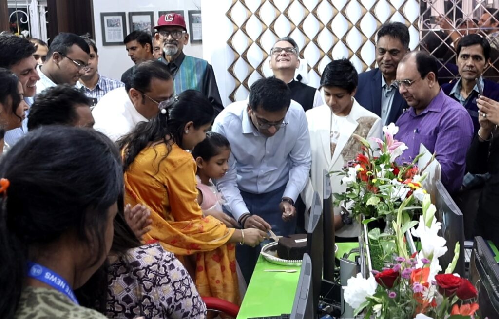 Dr Chandrachud celebrates his B'day 