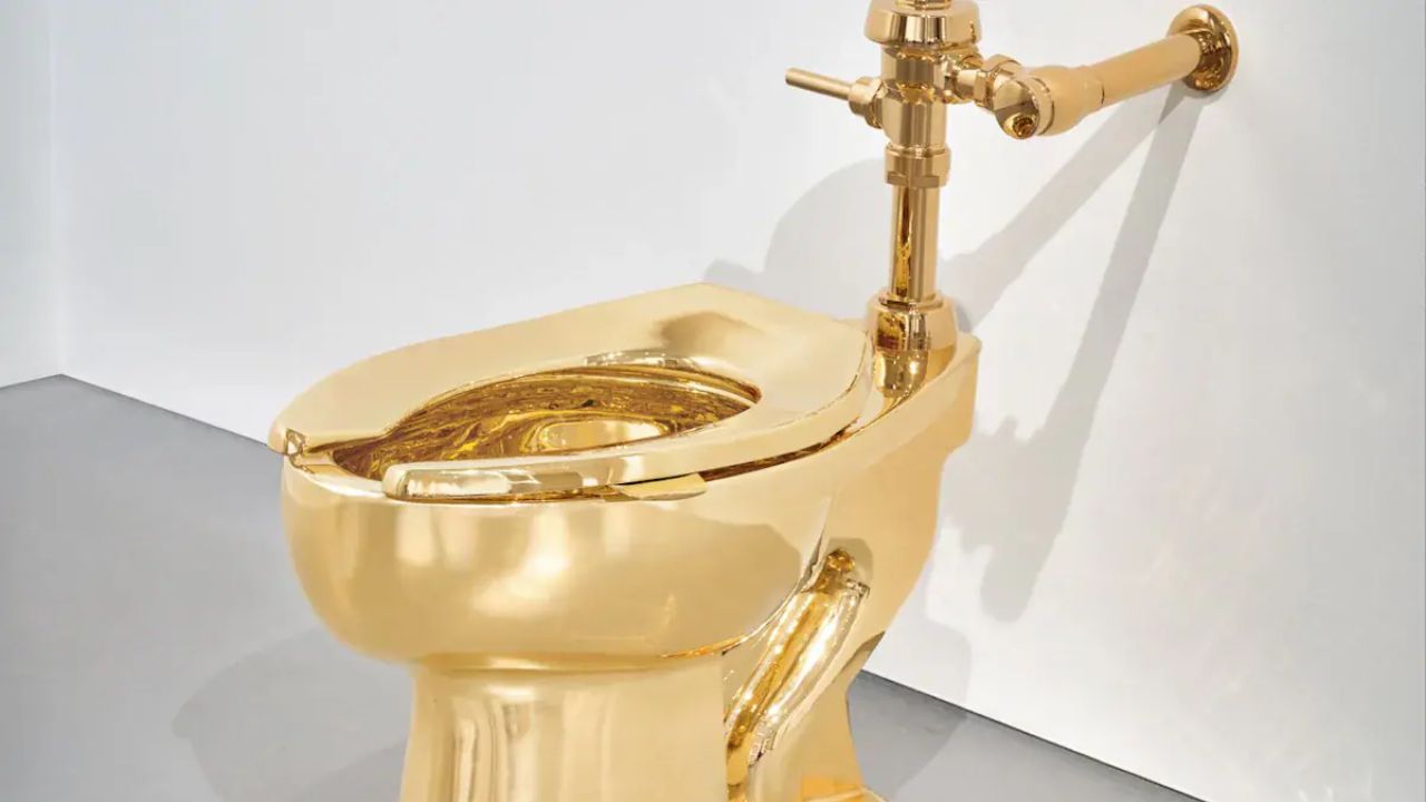 World’s most expensive toilet set for auction at $10 million; Crafted entirely from solid Gold