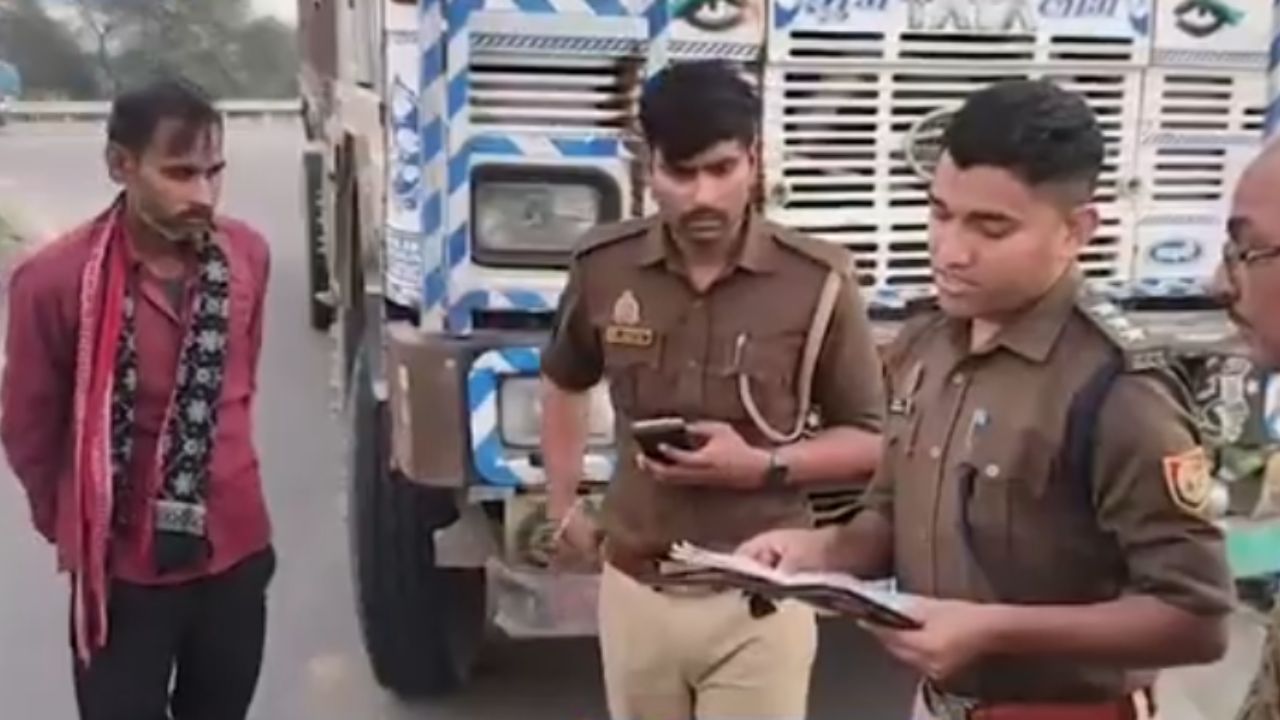 Watch Video: Police fine vehicles with black films, missing number plates in Hamirpur