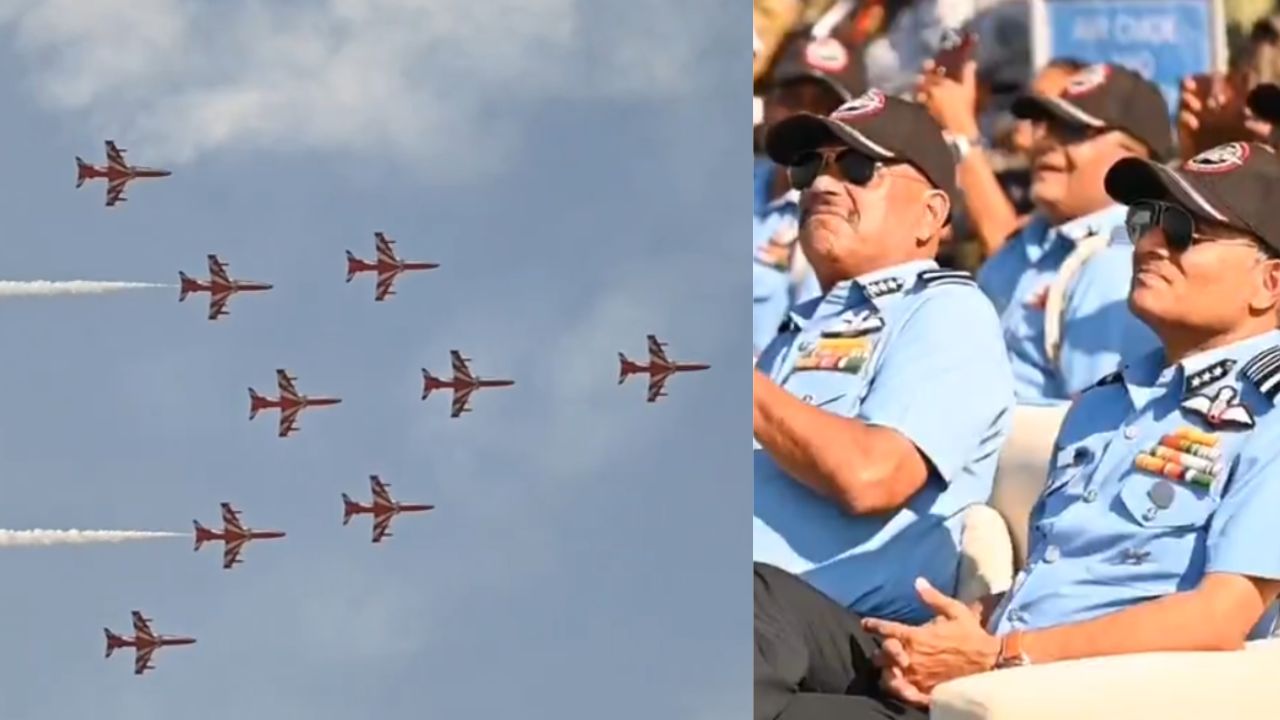 93rd Air Force Day: IAF holds first Northeast Air Show; Sky warriors showcase strength
