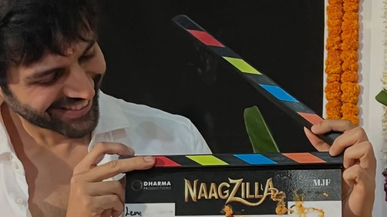 Kartik Aaryan begins shooting for Naagzilla; shares first picture: ‘Har Har Mahadev’