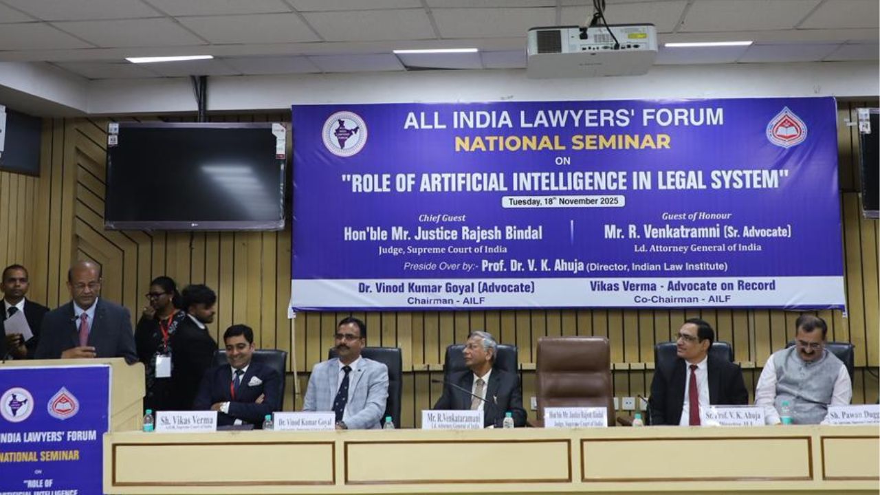 National Seminar at Indian Law Institute highlights transformative role of AI in India’s Legal System; Details here