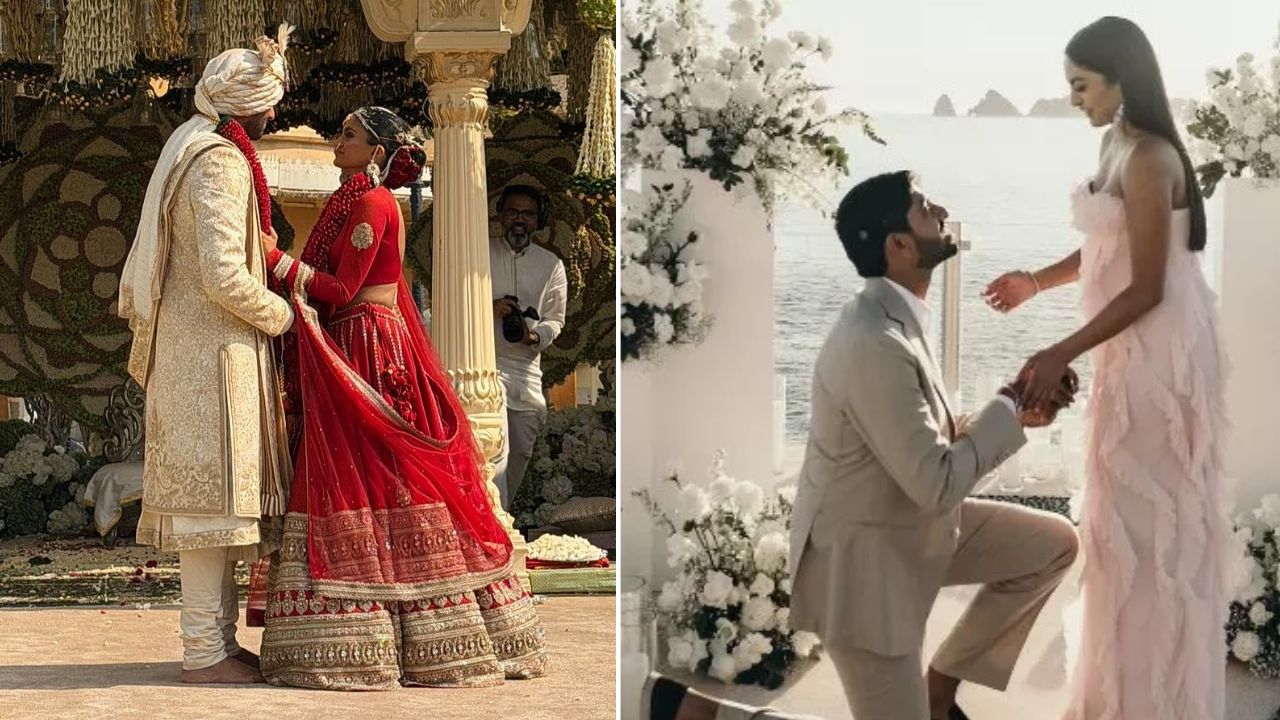 Netra Mantena and Vamsi Gadiraju tie the knot; Hollywood glam and Bollywood glitz steal the show