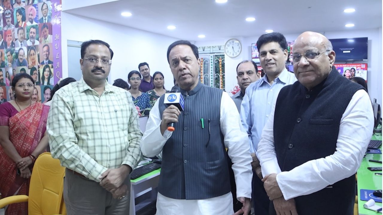 Senior Parliamentarian KR Suresh Reddy, D Damodar Rao visit Dynamite News; Highlight media’s role in democracy