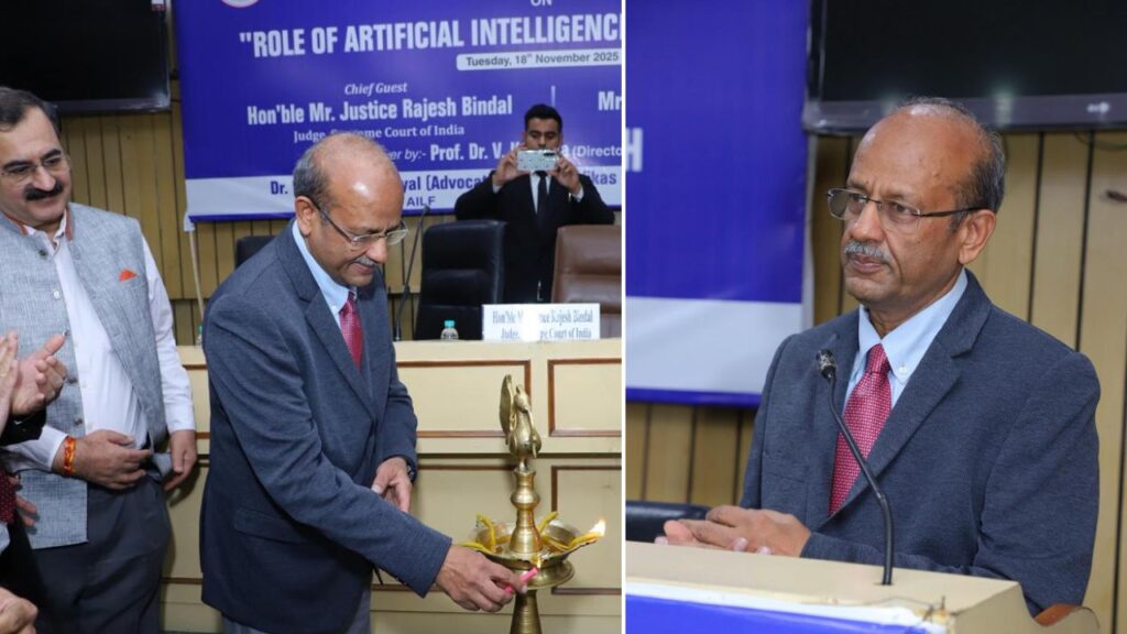 Justice Rajesh Bindal addresses the seminar