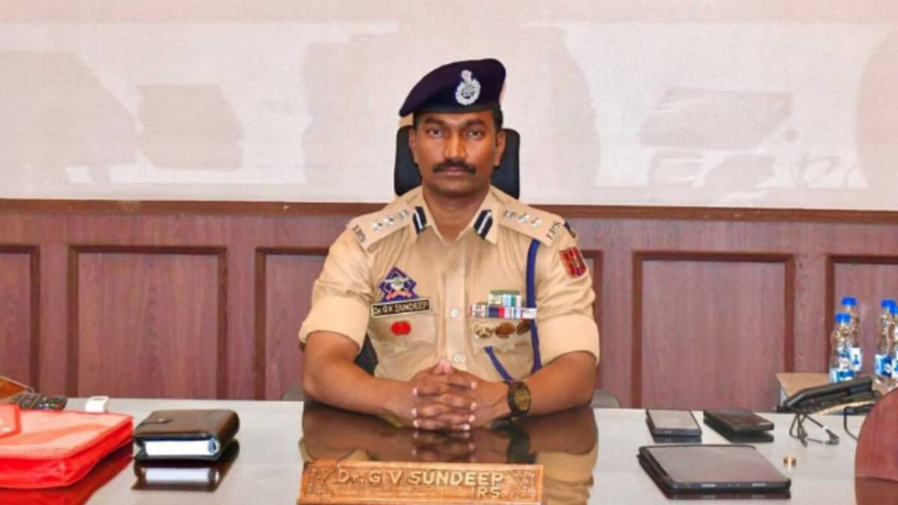 Doctor-turned-IPS officer Dr GV Sundeep Chakravarthy foils ‘White Coat Terror’ plot in Srinagar
