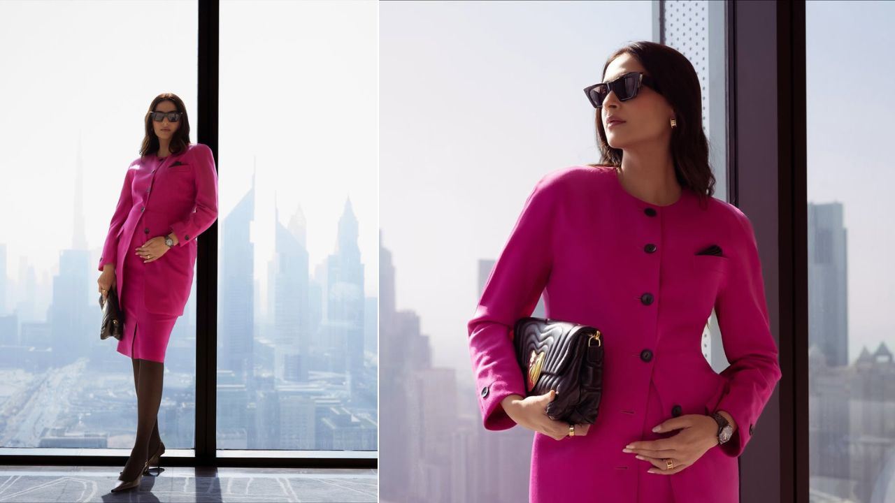 Sonam Kapoor reveals second pregnancy in chic look; Anand’s playful reaction goes viral