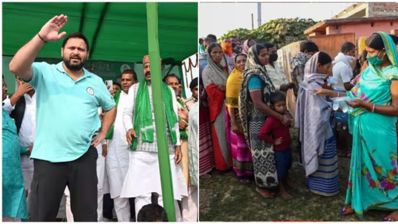 Bihar Polls: Tejashwi Yadav casts vote, announces ‘new govt on November 14’; Full story here