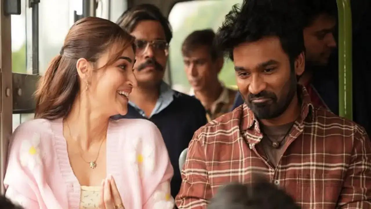 Dhanush and Kriti Sanon arrive in Varanasi to promote “Tere Ishq Mein”; The actor says, “I am connected to every ghat and temple.”