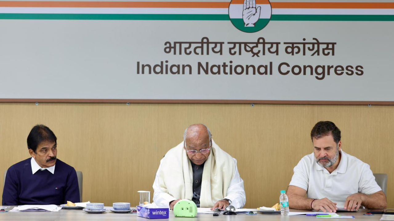 Congress reviews ongoing SIR in 12 States, UTs after Bihar poll setback