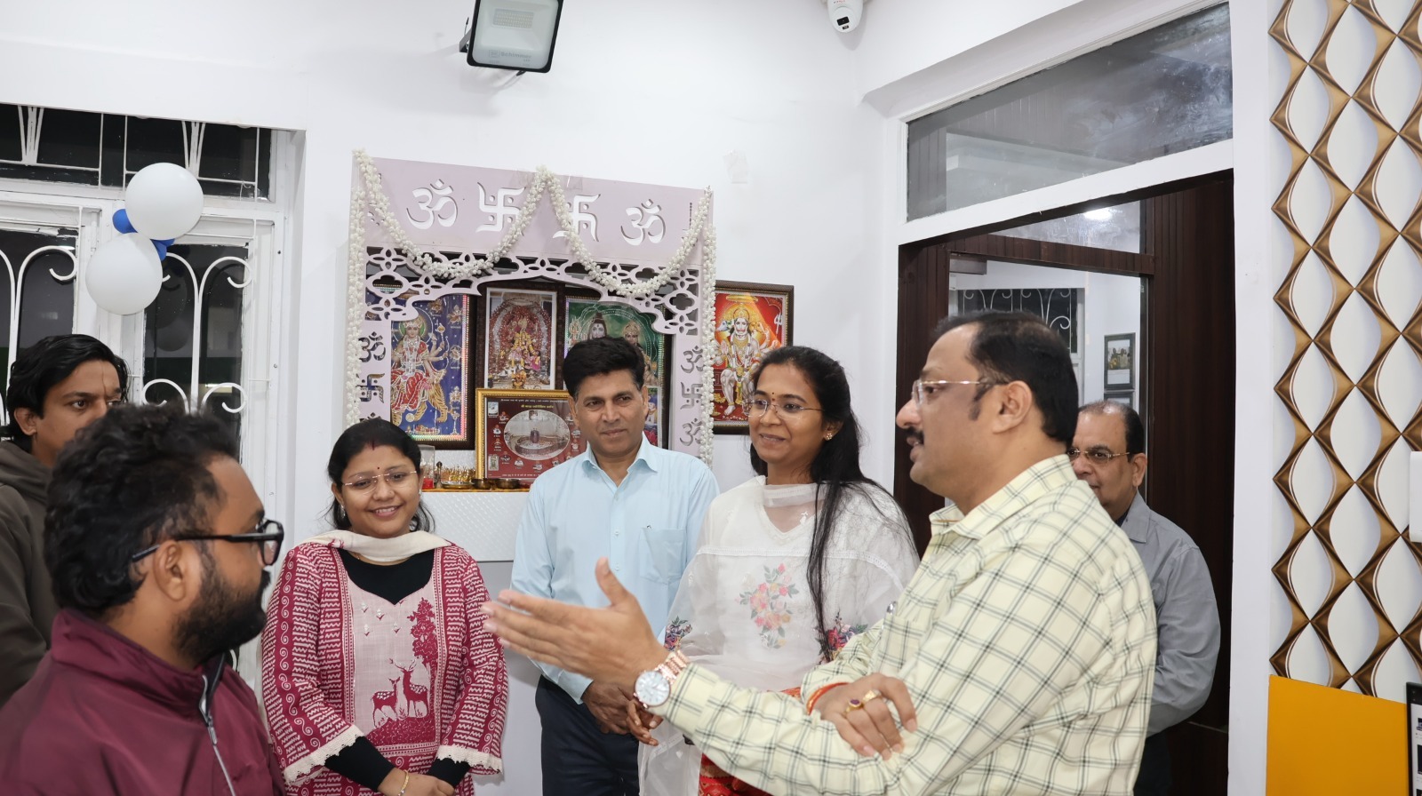 Nandini interacts with the Dynamite News Team