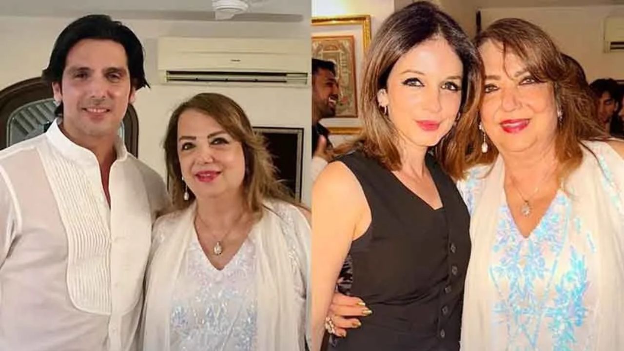 Bollywood mourns the loss of Zarine Khan, wife of Sanjay Khan and mother of Zayed and Sussanne Khan