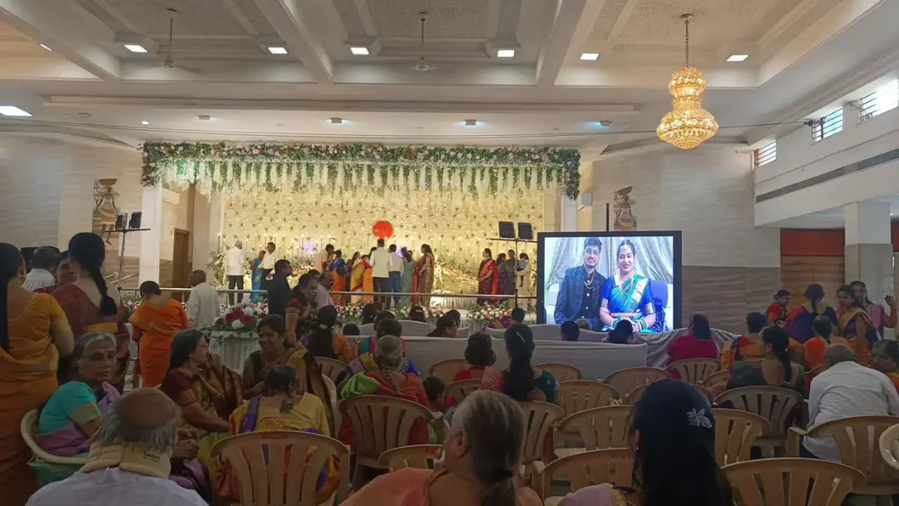 Viral: Stranded by IndiGo chaos techie couple attends their own reception online