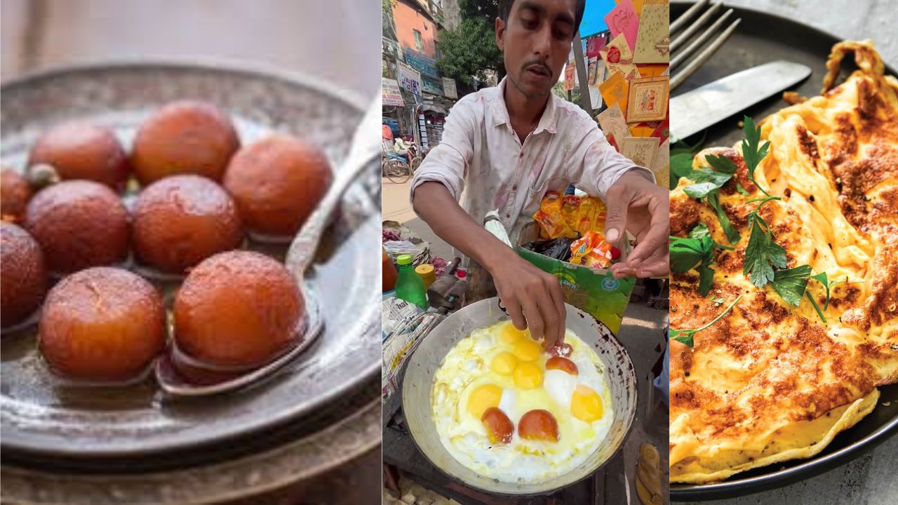 Fusion gone too far? Kolkata’s gulab jamun omelette leaves internet shocked