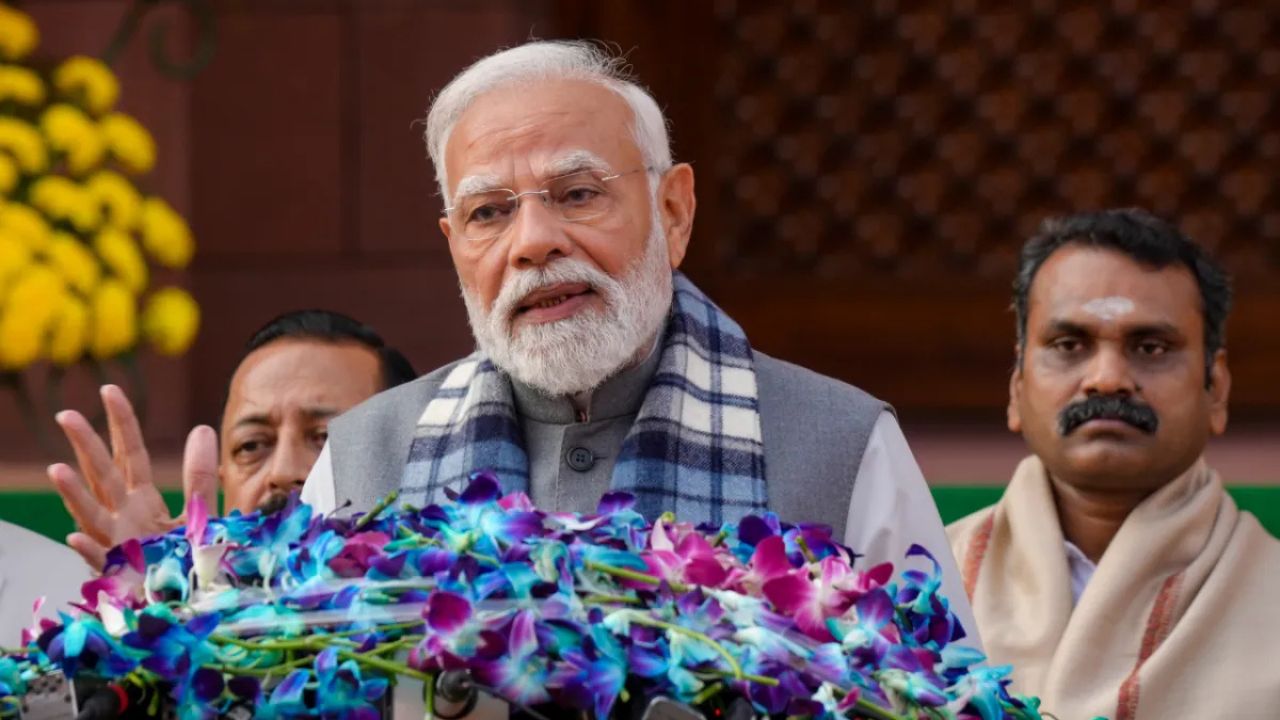 “Fight against Bengal govt must continue”: PM Modi urges BJP leaders