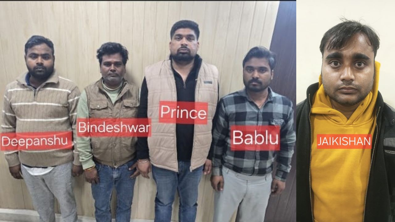 UP STF Uncovers Massive GST Fake Invoice Racket, Five Arrested in Interstate Tax Fraud