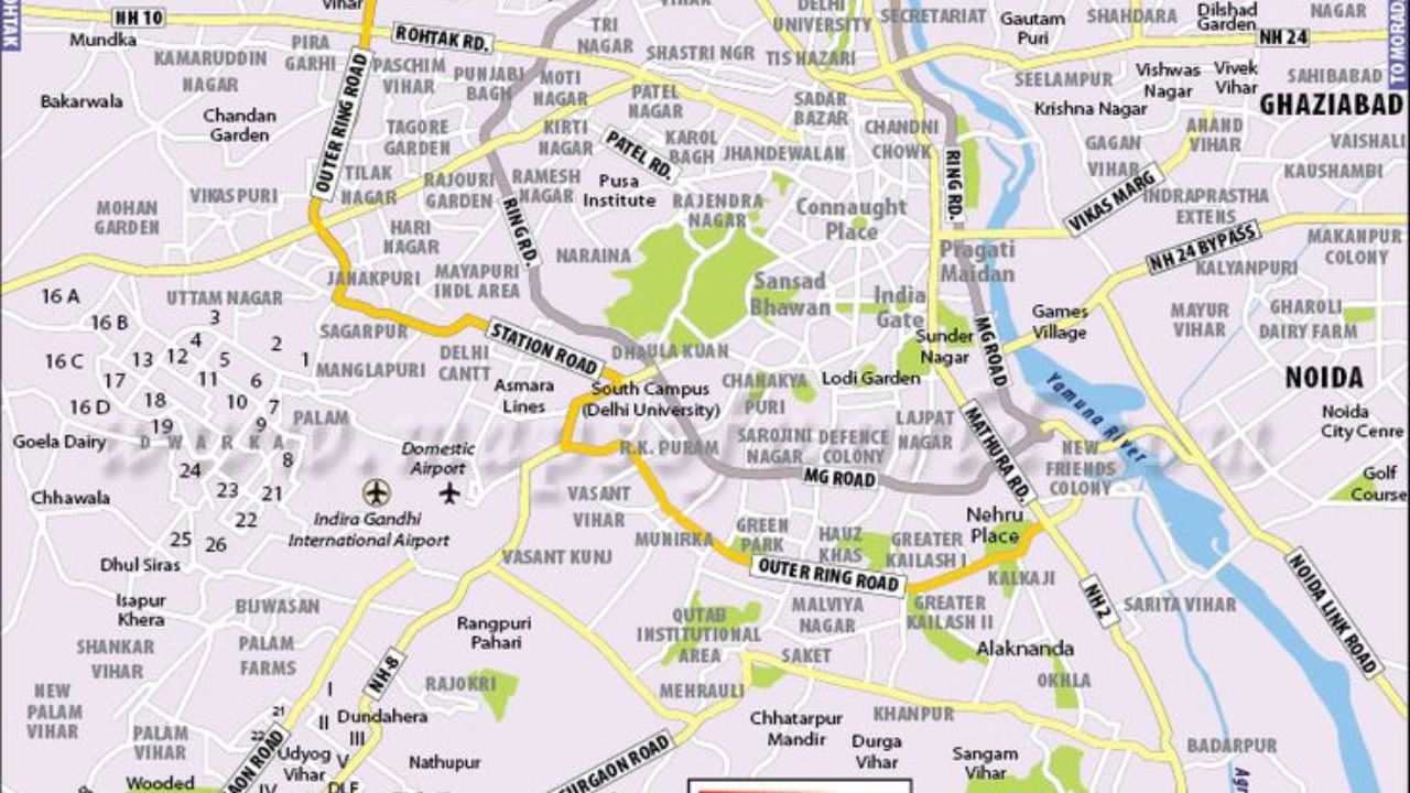 Delhi's Districts Increased