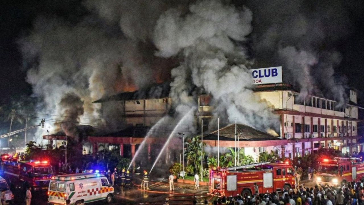 Major action in Goa fire case; Nightclub owner arrested, 3 cases filed