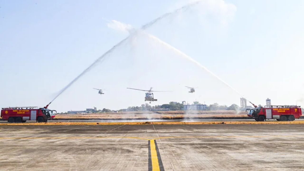 Indian Navy commissions INAS 335 ‘Ospreys’ helicopter squadron in Goa