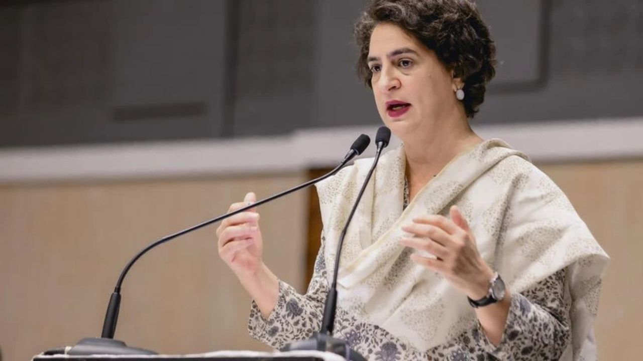 ‘PM gives lovely speeches, but devoid of facts’: Priyanka Gandhi on Vande Mataram debate