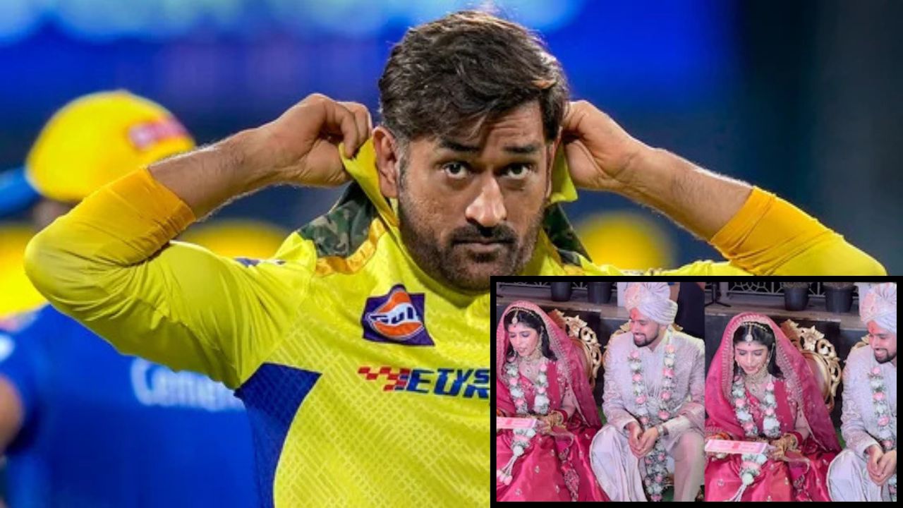 Groom’s love for Dhoni leads to viral wedding contract with bride
