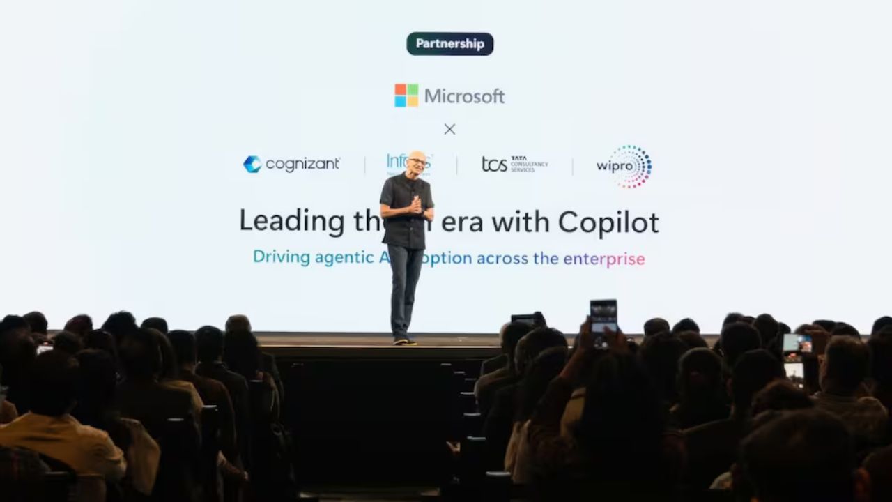 Microsoft teams up with Cognizant, Infosys, TCS and Wipro to scale agentic AI in India