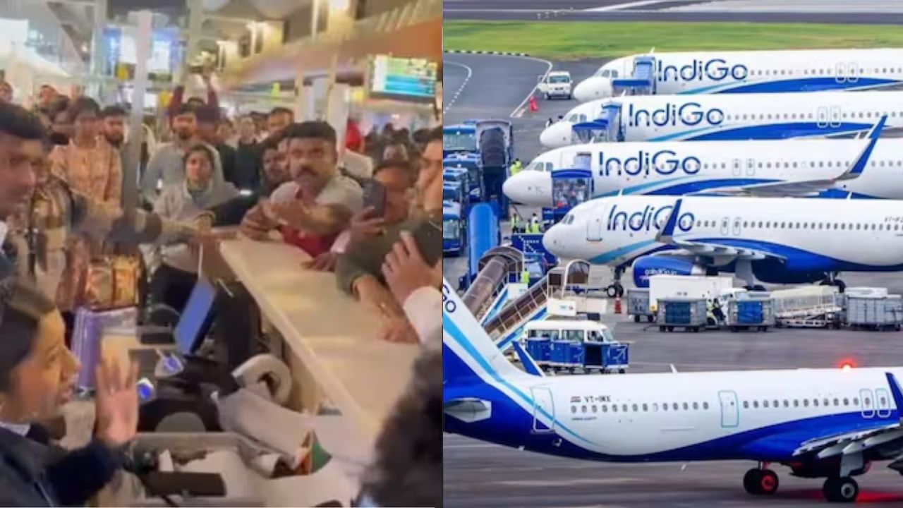 ‘Give my daughter a pad’: Father begs for sanitary pad at airport amid IndiGo delay; Video viral