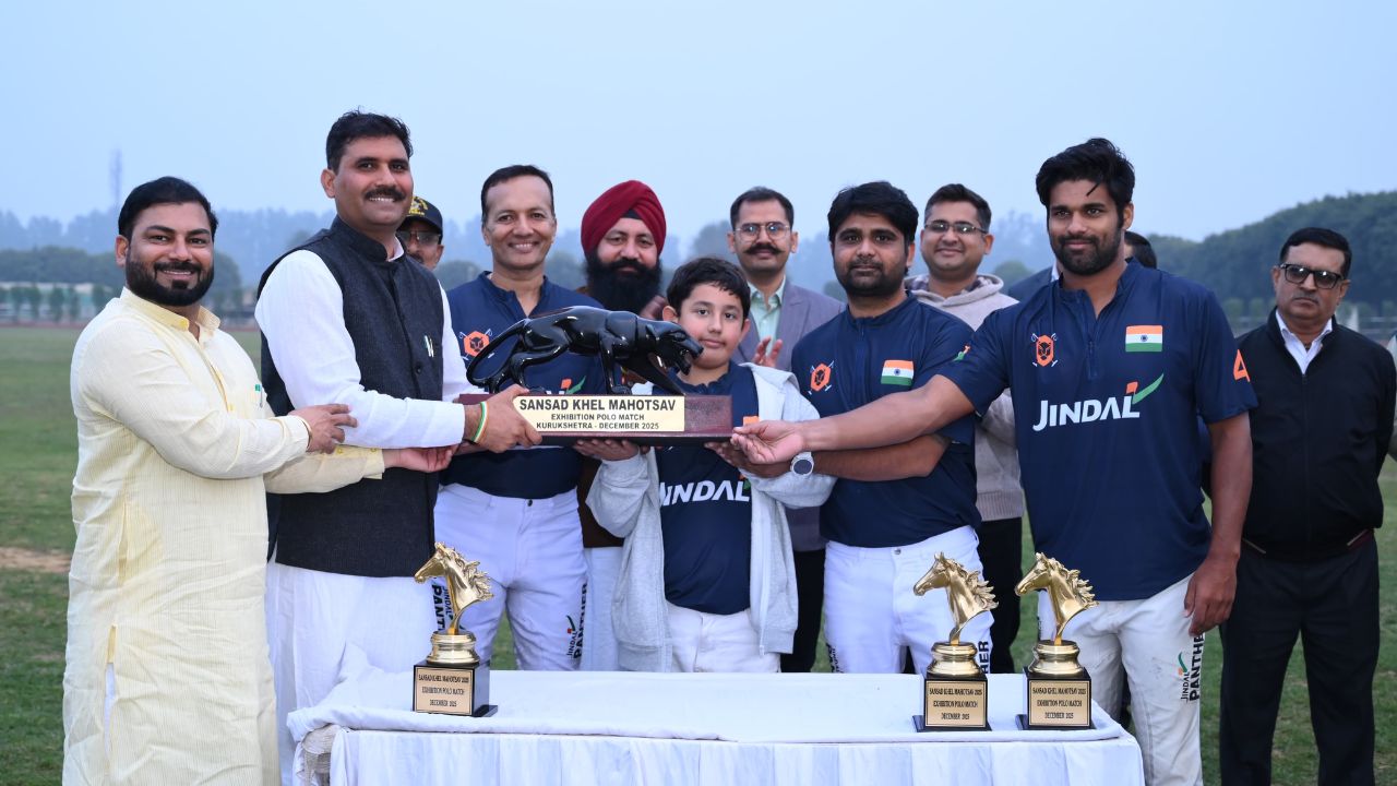 Kurukshetra Polo Team Triumphs Over Kaithal in Thrilling Sansad Khel Mahotsav Clash