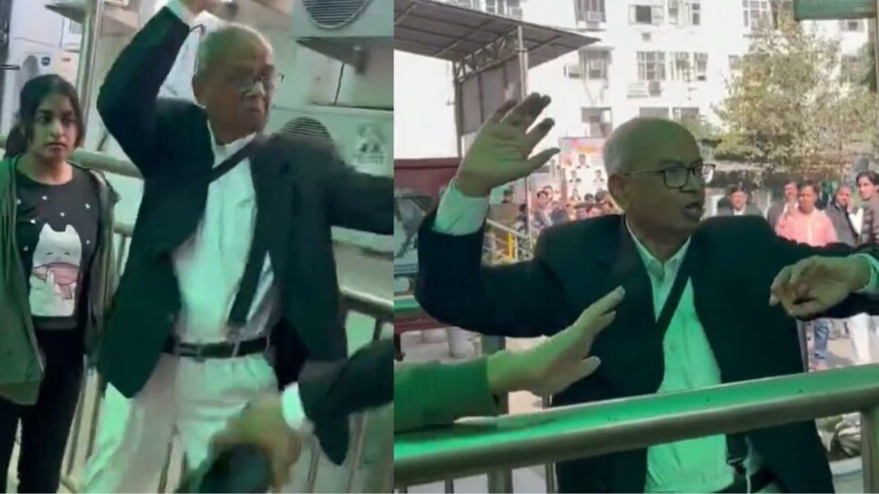 Lawyer Who Threw Shoe at CJI Attacked in Court, Shouts ‘Jai Sanatan’