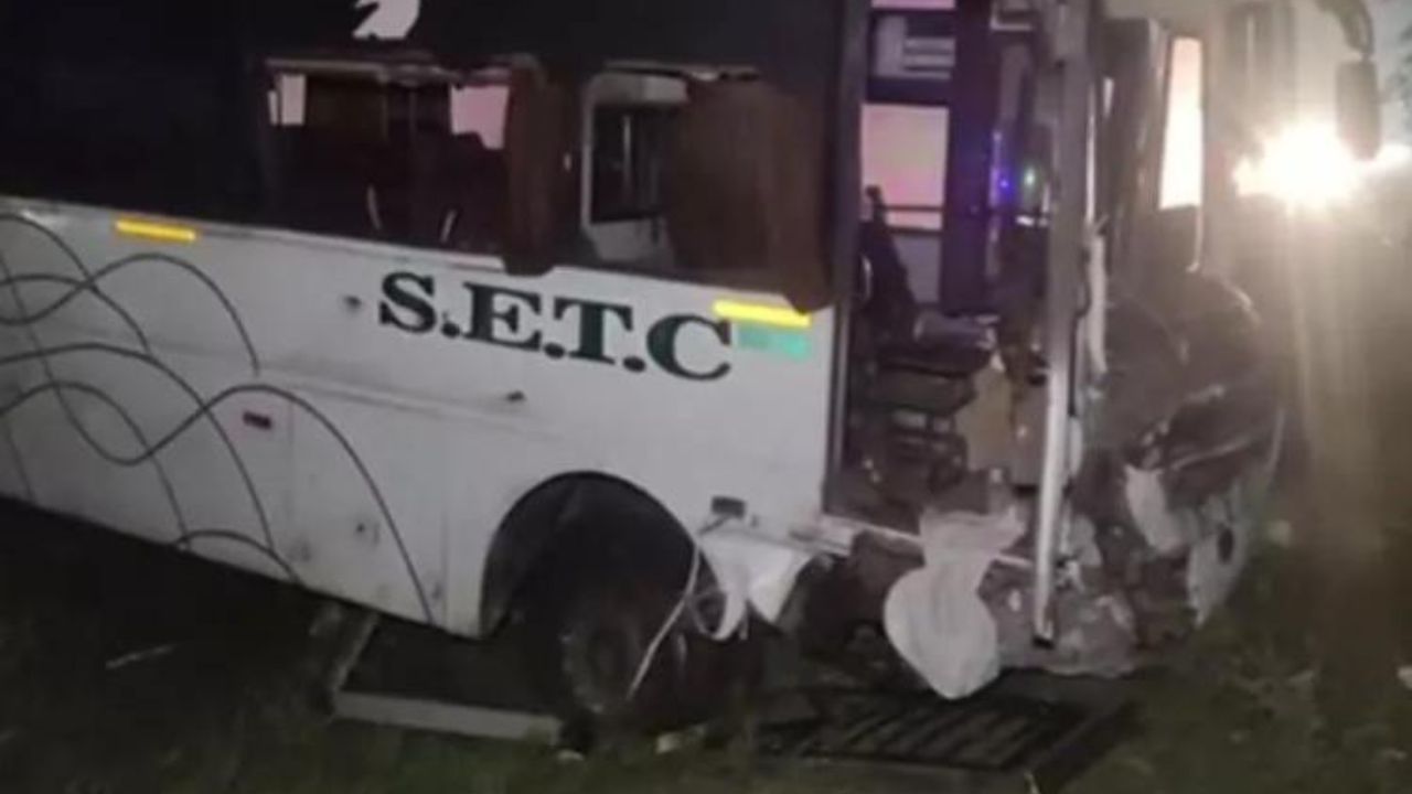 Tyre burst leads to fatal bus-car collision in Cuddalore; 9 Killed