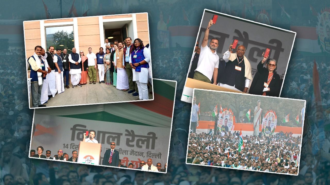 Photos from Congress’ massive rally: A look at the protest against the SIR