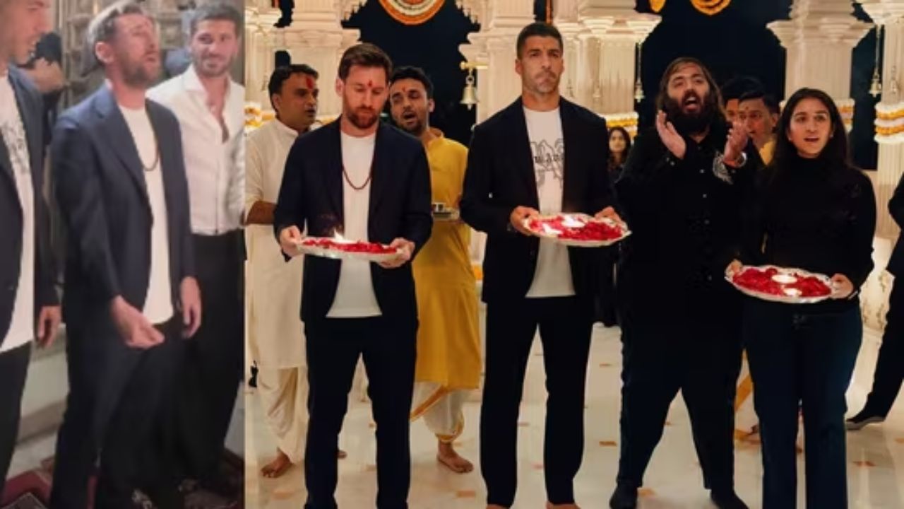 Lionel Messi Performs Aarti At Vantara, Says ‘Jai Mata Di’ In Spiritual Visit