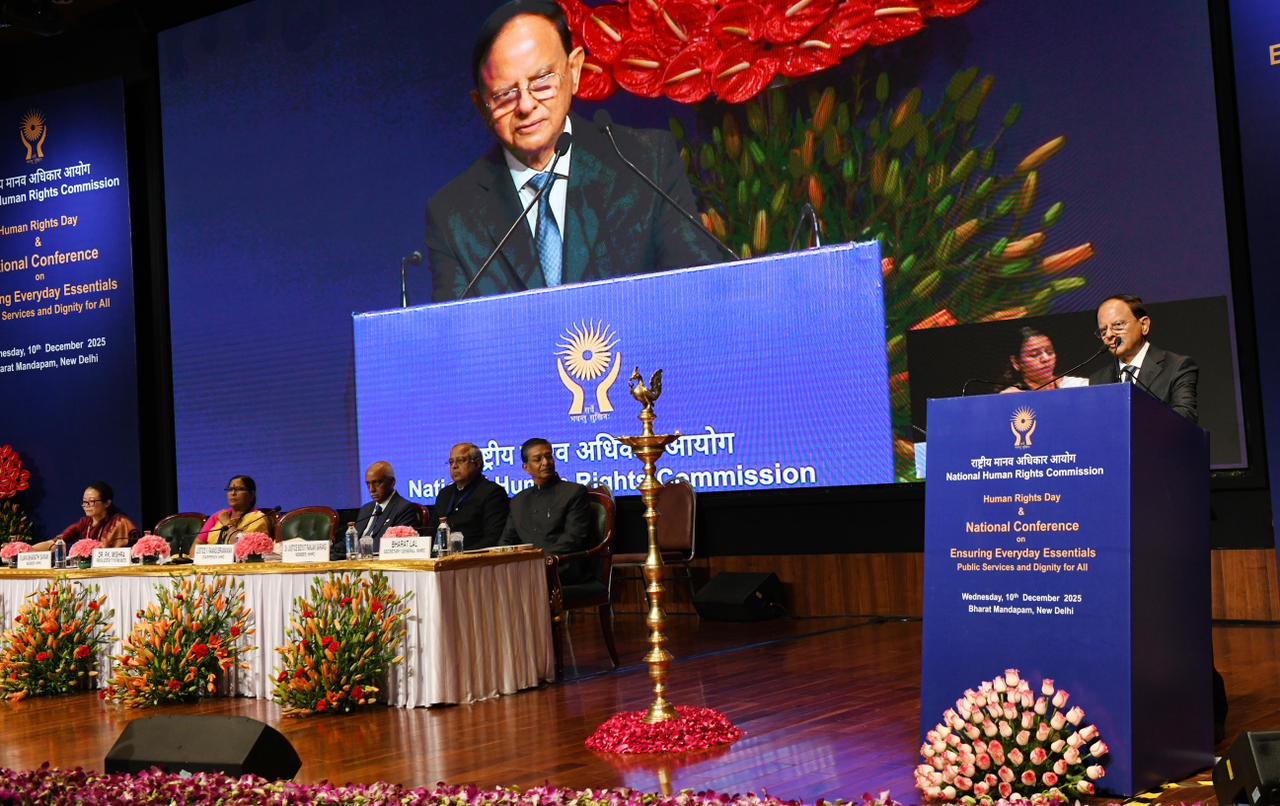 Human Rights Day conference by NHRC at Bharat Mandapam, New Delhi