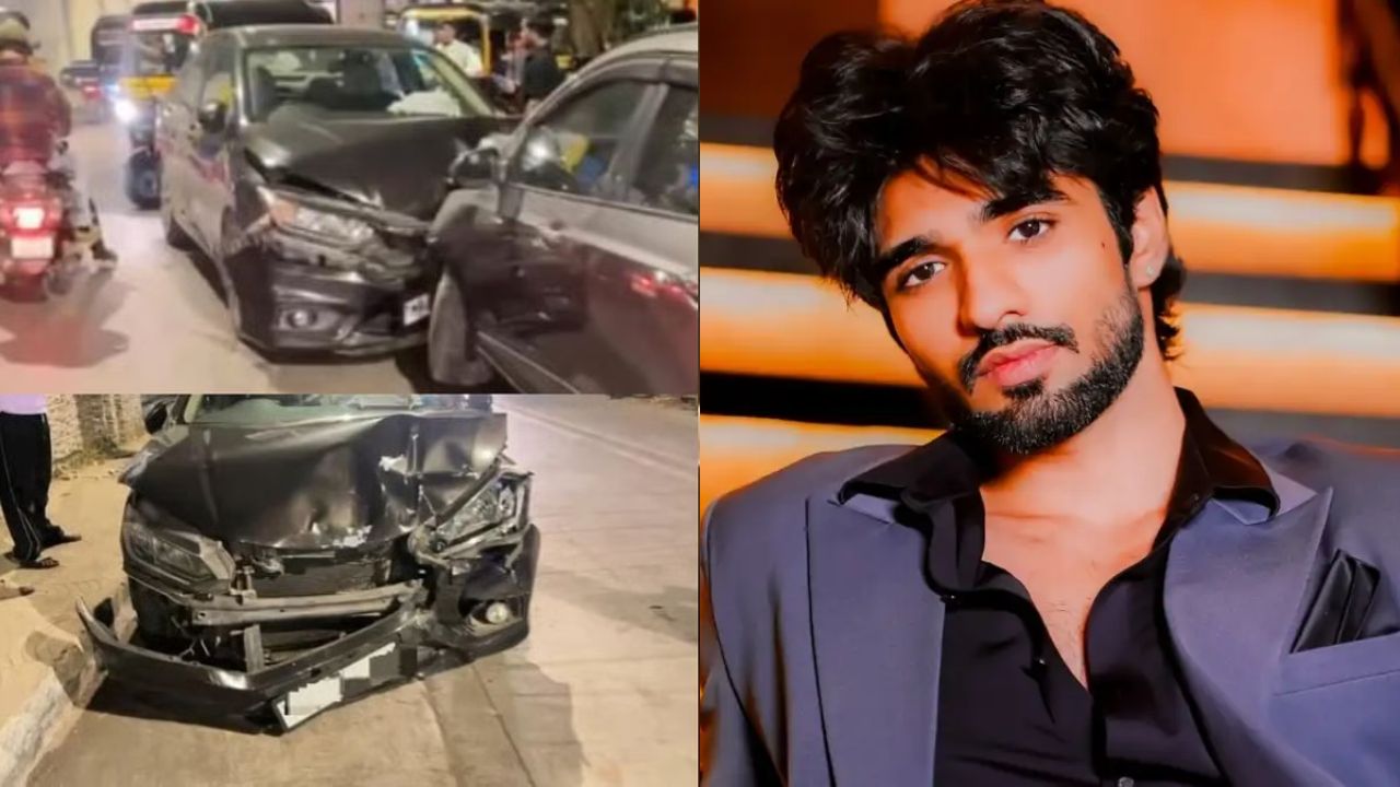 Bigg Boss fame Zeeshan Khan’s car hit by another vehicle; Latest update here