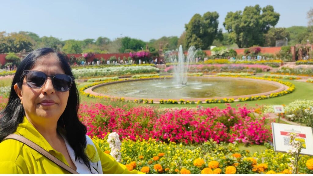 Large numbers of visitors reach Amrit Udyan every year