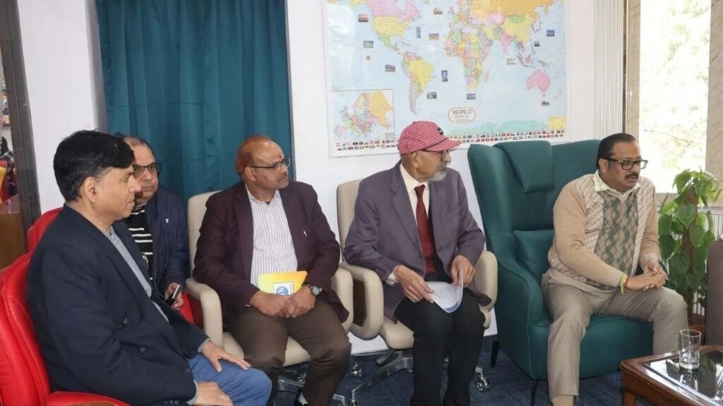 Board of Advisory meeting at Dynamite News Headquarters