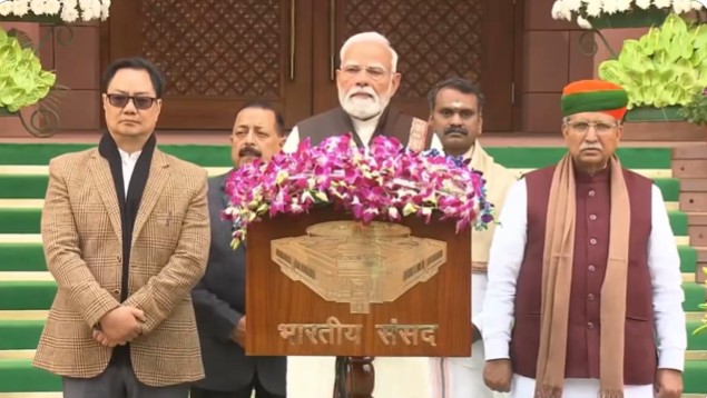 PM Modi addresses Budget Session