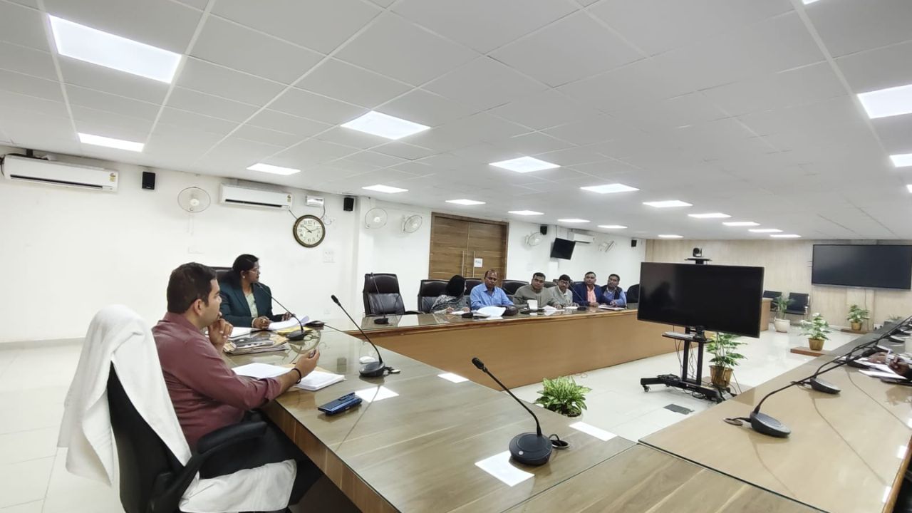 District Magistrate Reviews Urban Development Progress