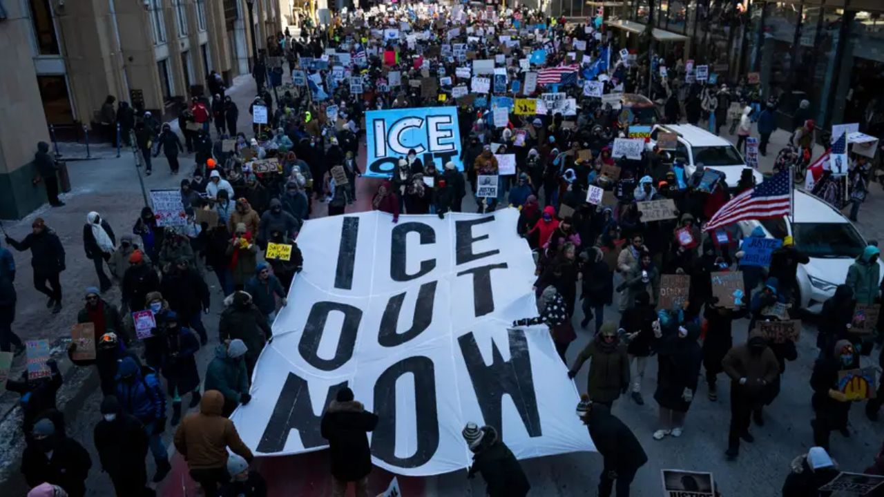 Mass Protests Erupt Across U.S. as ICE Crackdown in Minneapolis Sparks National Outrage