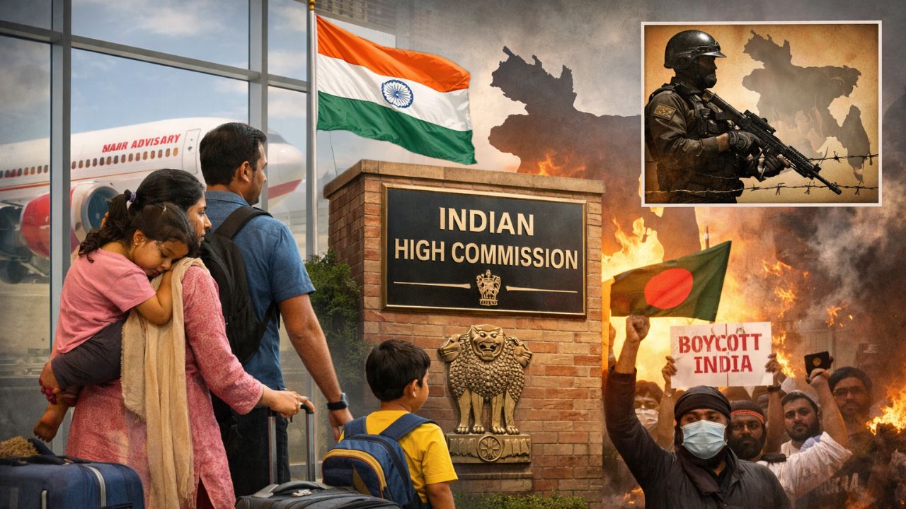 India Asks Diplomats’ Families to Return as Security Fears Rise in Bangladesh