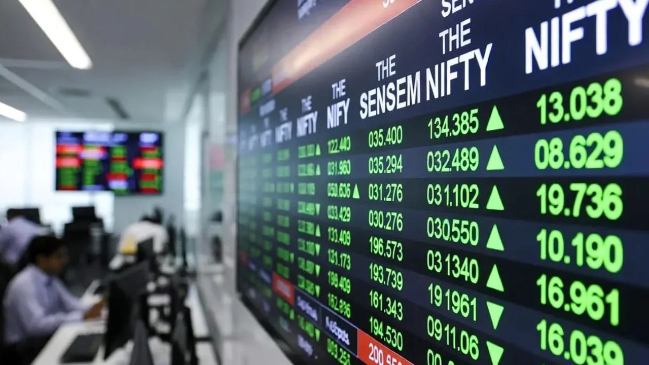 Sensex and Nifty open in green on New Year 2026; Rupee slips against Dollar